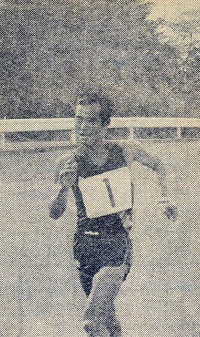 ▲今年の元旦競歩で日本新を出した時