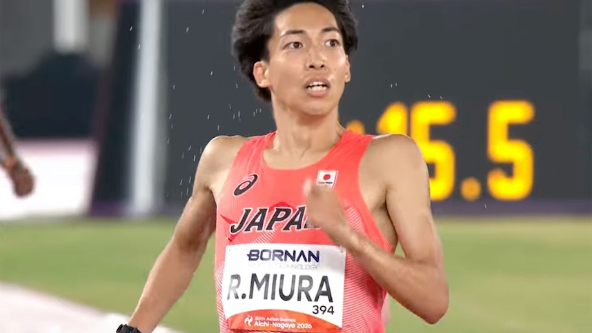 三浦龍司選手