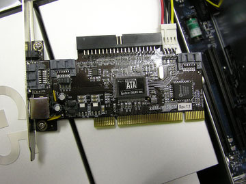 スゴイSATAカードです。