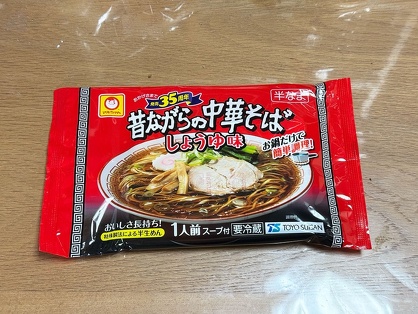 マルちゃんのしょうゆ味ラーメン