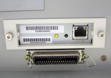 カードを取り付けたところ