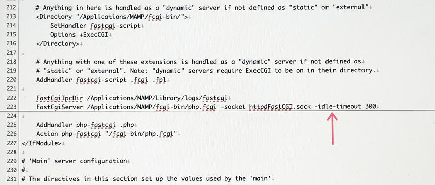 httpd.confファイル